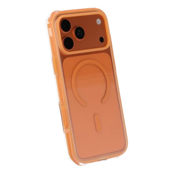 Stötsäkert Airbag Mobilskal för iPhone 17 Pro Max och 18 Pro Max - Orange