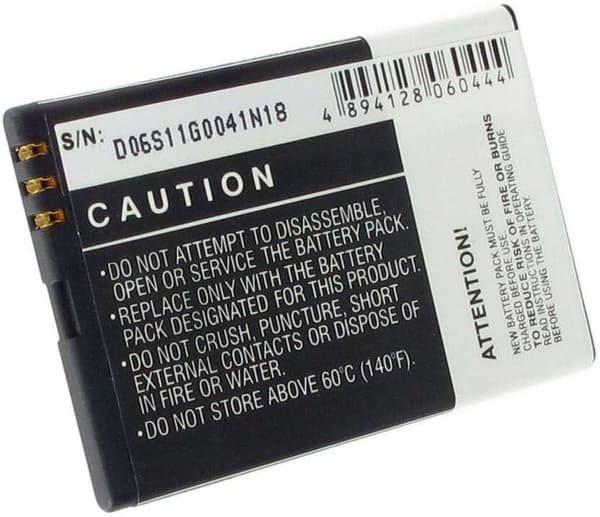 Batteri til BP-3L erstatningsbatteri