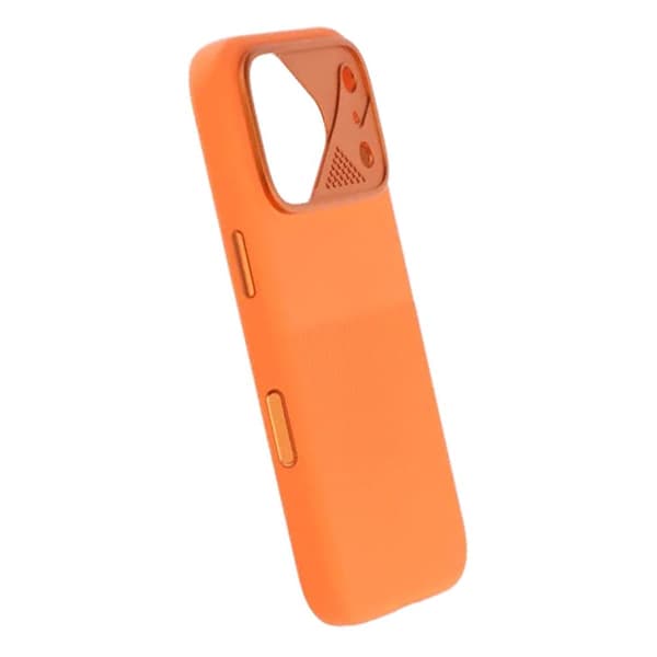 Amru Liquid Silicone Phone Case - iPhone 17 Pro Max Orange