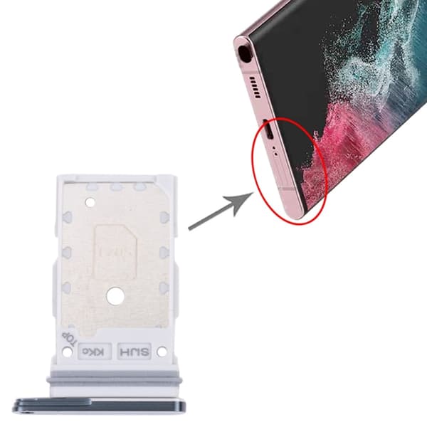 Samsung Galaxy S22/S22+ SIM-korttipidike vihreä