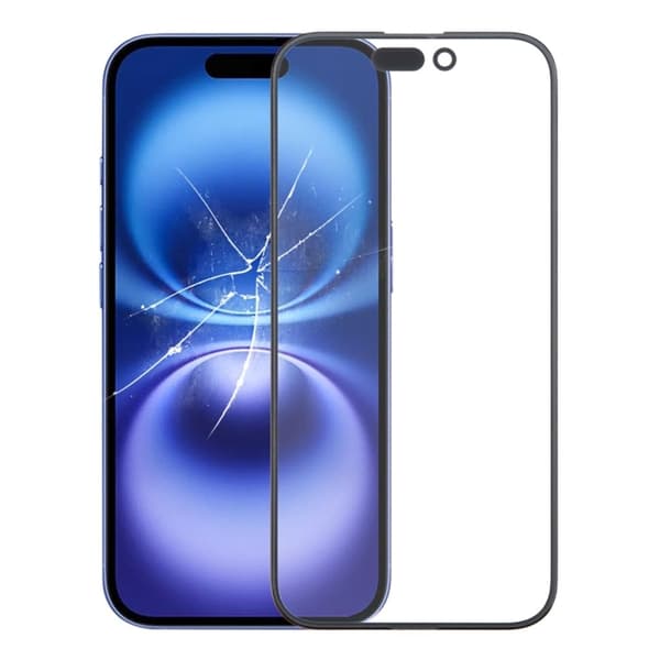 iPhone 16 Näytön ulkolasi kirkkaalla liimalla