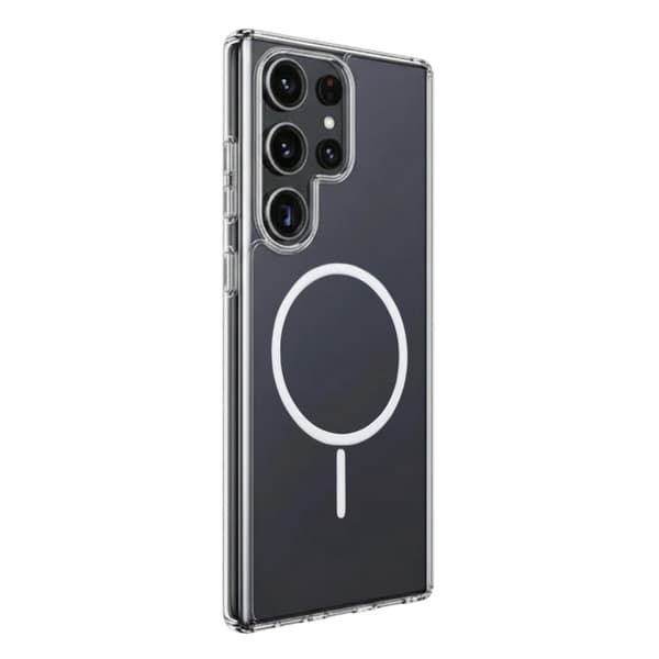 Fuld dækning PC tynd ring magnetisk til Samsung Galaxy S25 Ultra