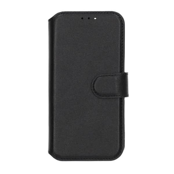 Rvelon Pung Etui Læder til iPhone 16e - Sort