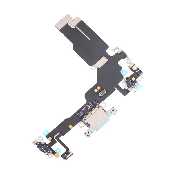 iPhone 15 Laddkontakt med Flexkabel - Blå