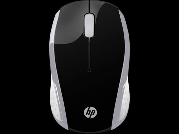 HP 200 trådlös mus - svart/silver