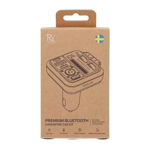 Rvelon Bluetooth FM Sändare MT04B