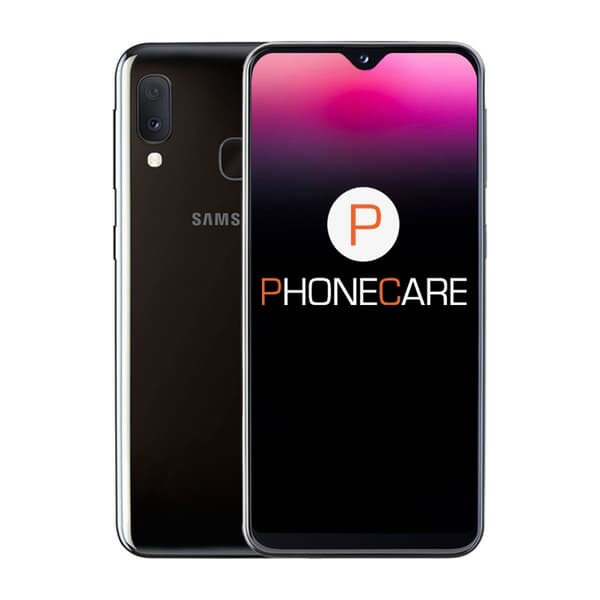 Brugt Galaxy A20e 32GB Sort - God stand B