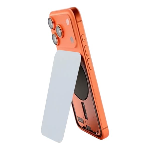 Bagside Glas til iPhone 17 Pro - Sølv