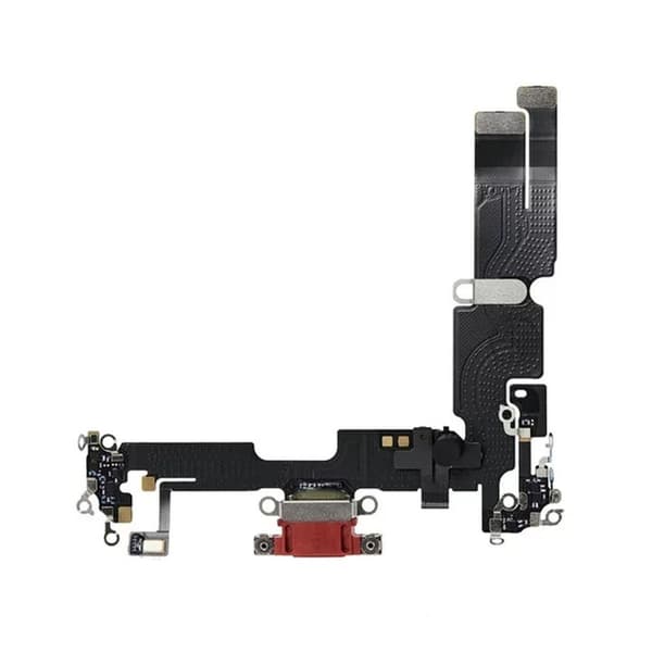 iPhone 14 Plus Original Opladerport Flexkabel - Rød