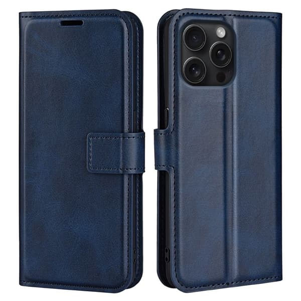 iPhone 16 Pro Lompakkokotelo - Sininen