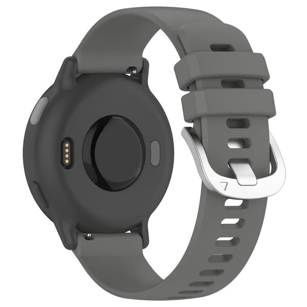 Garmin Vivoactive 5 -kellon silikoniranneke - Harmaa