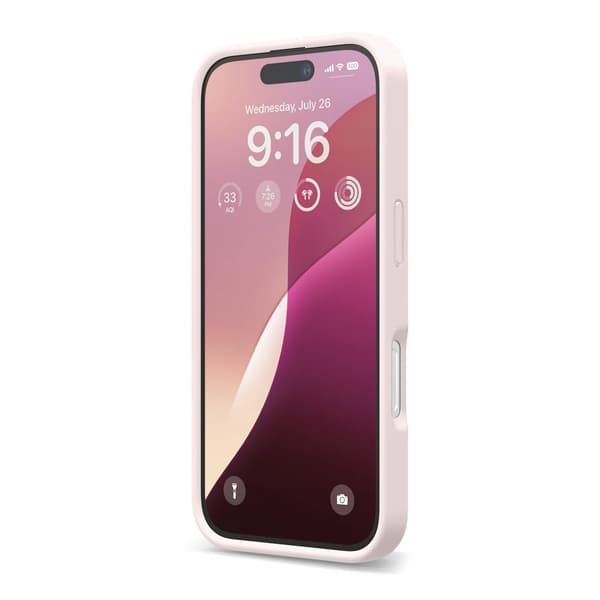 iPhone 16 Pro Max Silikonecover Rvelon - Pink