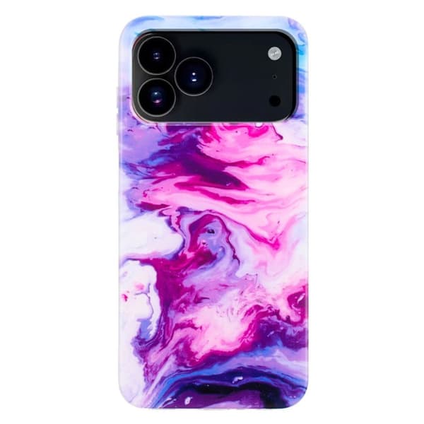 Skal med marmormönster iPhone 18 Pro, iPhone 17 Pro - Rosa