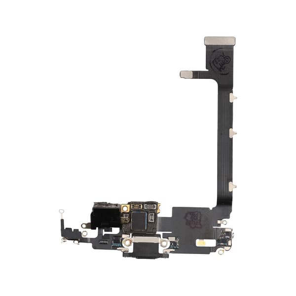 iPhone 11 Pro Max Opladningsstik Flex Kabel - Space Grey