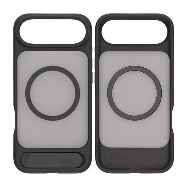 Rvelon Mobilcover med Stand til iPhone Air - Sort