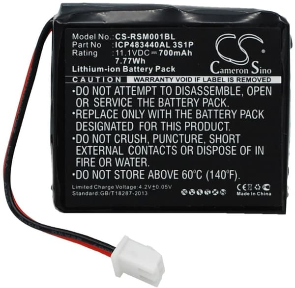 Batteri til Ratiotec Soldi Smart osv.