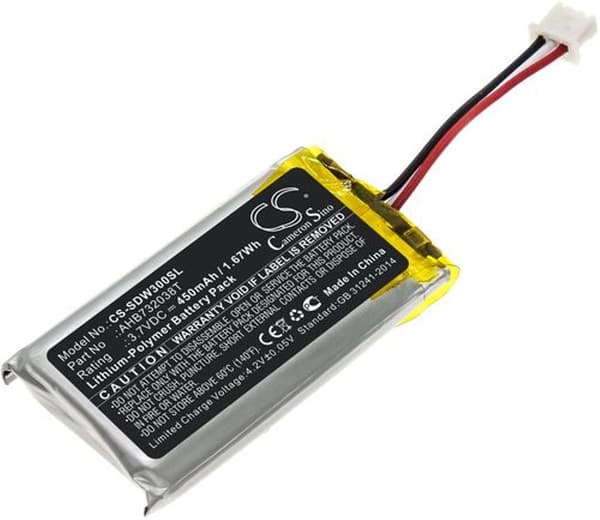 Batteri för Sennheiser SDW 30 etc