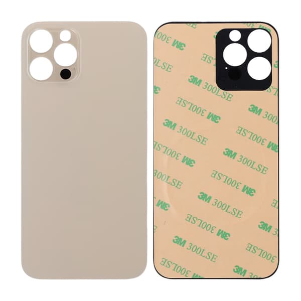 iPhone 12 Pro Bagglas med tape - Guld
