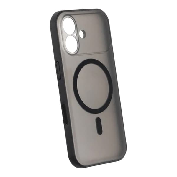 Slankt MagSafe-cover med kamerabeskyttelse til iPhone 17 - Sort