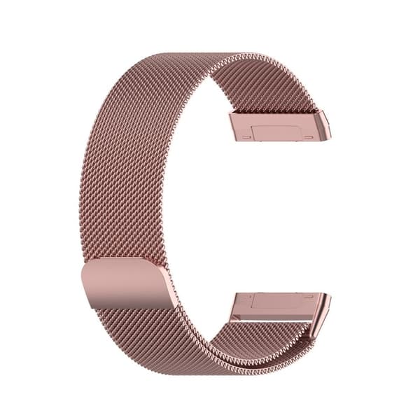 Magnetisk Fitbit Versa 3 osv. rem - Pink