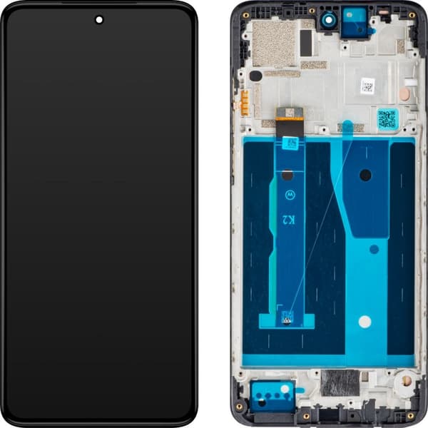 Motorola Moto G84 LCD Display Original - Sort