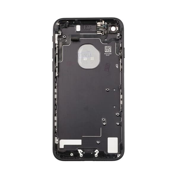 iPhone 7 Komplet Ramme - Sort