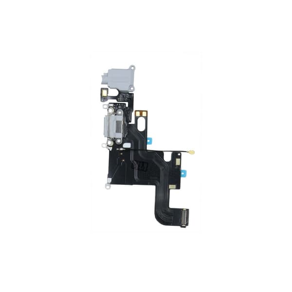 iPhone 6 latausliittimen joustokaapeli OEM - harmaa