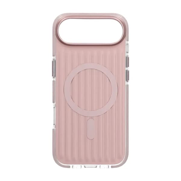 Mobilskal Korrugerad Magsafe för iPhone Air - Rosa