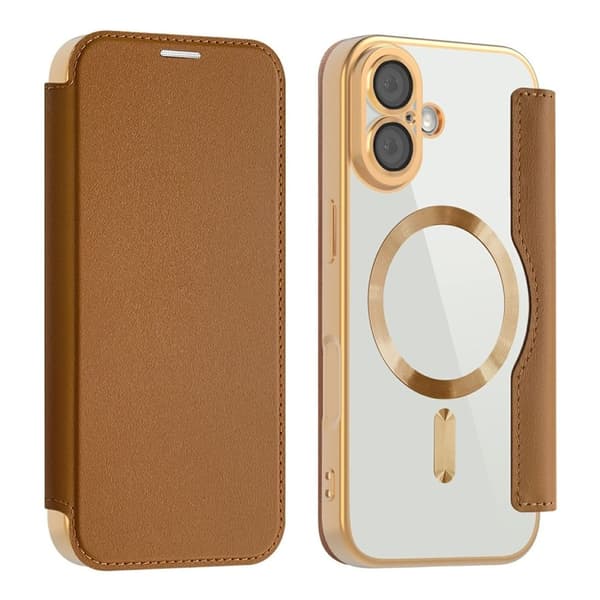 iPhone 17 Cover med MagSafe - Brun