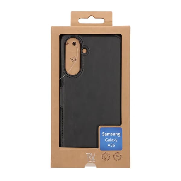 Rvelon Wallet Case - Samsung A36 Sort