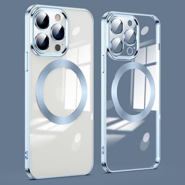 iPhone 11 Pro Max Cover MagSafe-kompatibel - Lyseblå