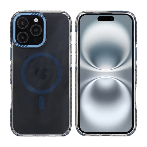iPhone 16 Pro Max Rvelon Mobilcover Magnetforstærket - Blå