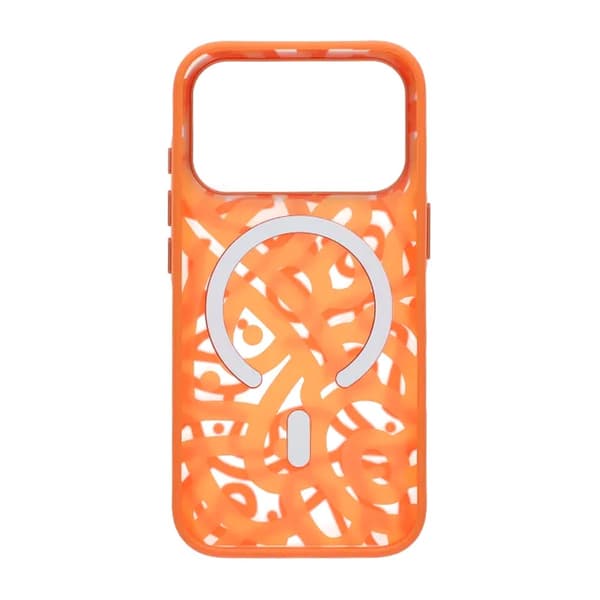 Graffiti Craft MagSafe Case For iPhone 17 Pro Max Orange