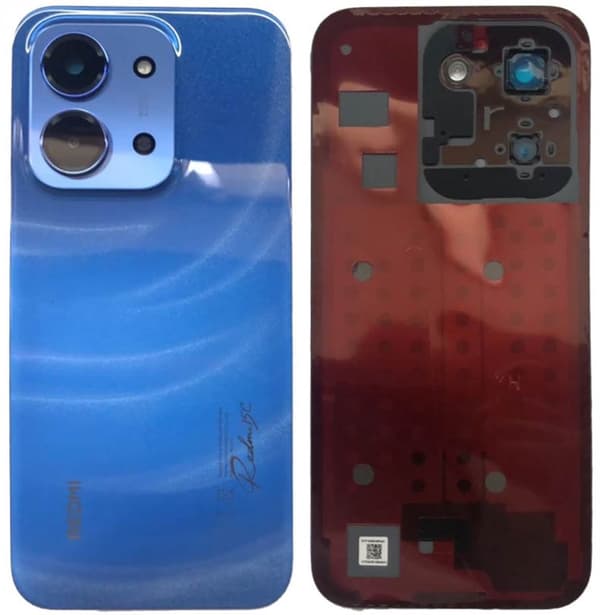 Xiaomi Redmi 15C (4G) Bagcover - Blå