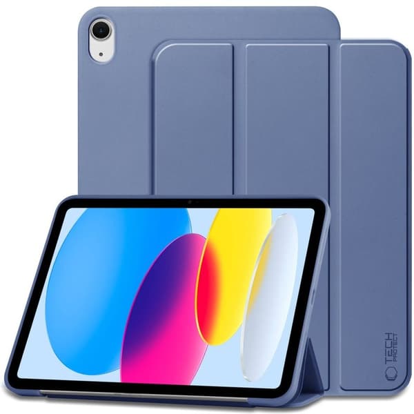 Tech-Protect SmartCase Cover til iPad 10. generation 2022 10.9\" - Blå