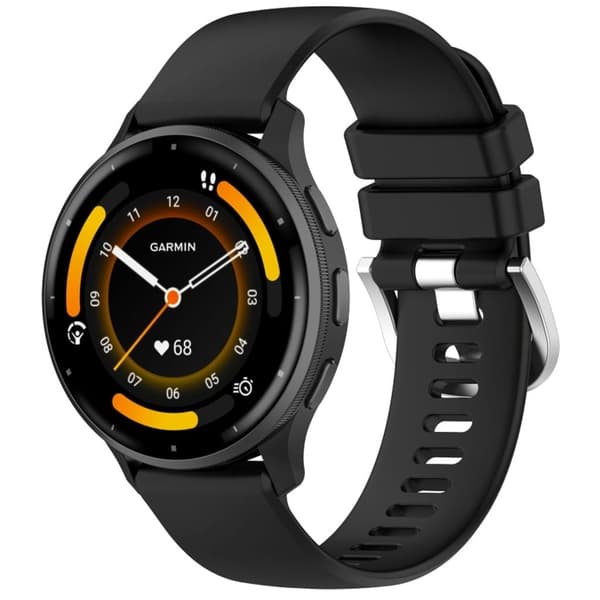 Garmin Venu 3 Silikone Urrem - Sort