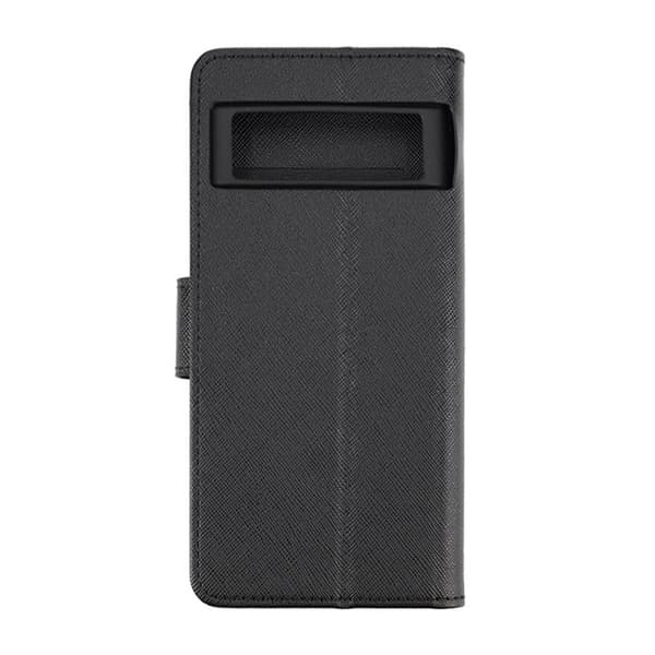 Google Pixel 7 Plånboksfodral med Stativ - Black