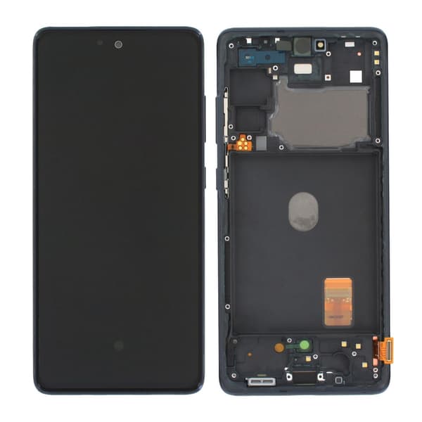 Samsung Galaxy S20 FE 4G Skærmsamling med Ramme Cloud Navy