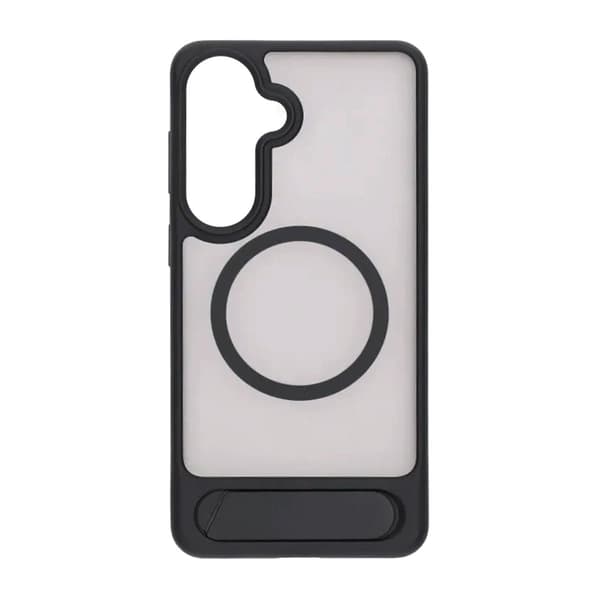 MagSafe-cover med stativ til Samsung Galaxy S26 Plus - Sort