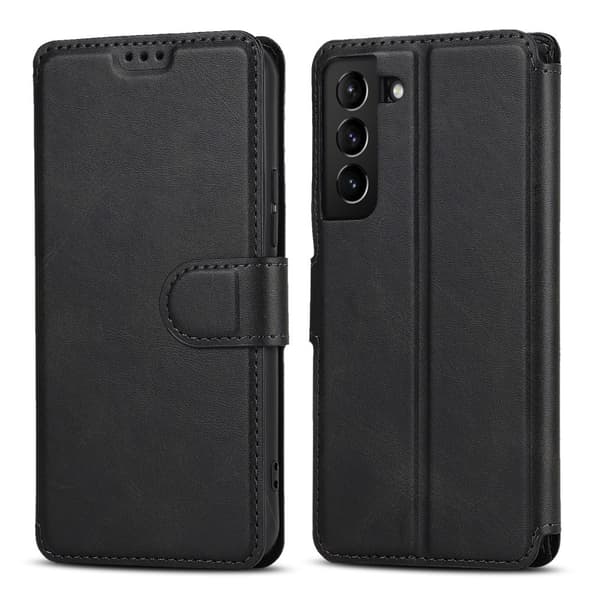 Samsung Galaxy S22 5G wallet cover - Sort