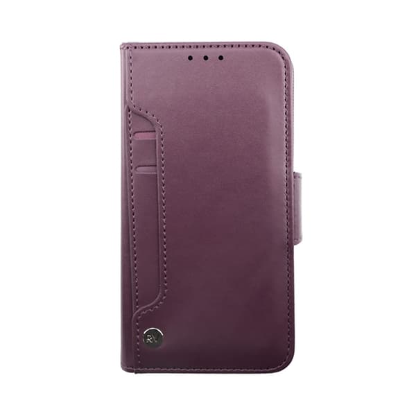 iPhone 14 Pro Plånboksfodral Extra Kortfack Rvelon - Lila