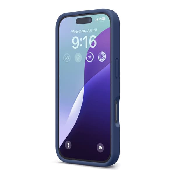 iPhone 16 Pro Max Silikone Cover Rvelon - Blå