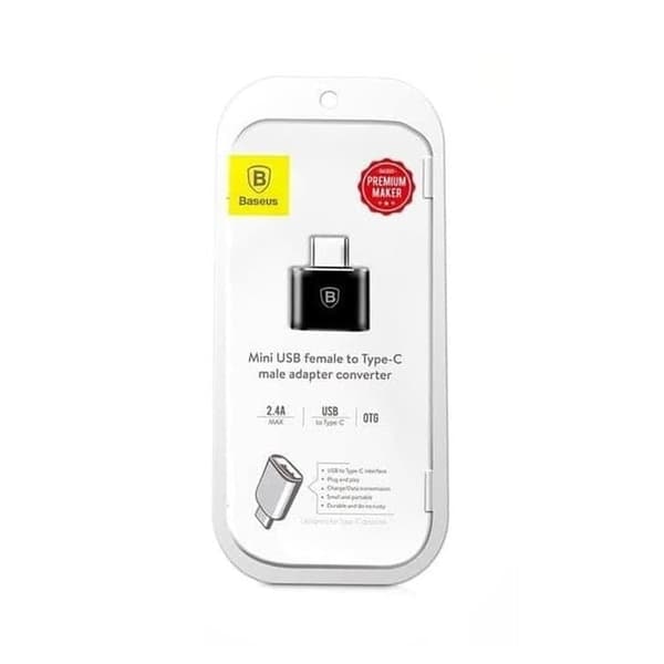 USB-A til USB-C Adapter Baseus Mini