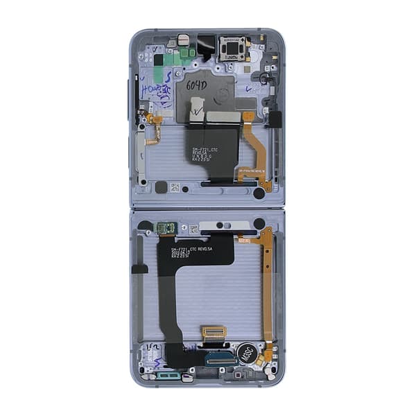 Samsung Galaxy Z Flip 4 Skærm med LCD Display Original - Sort