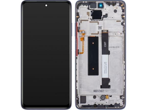 Xiaomi Redmi Note 9 Pro 5G LCD-näyttö - Musta