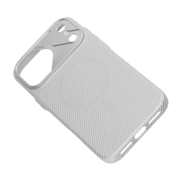 Amru Water Print Phone Case - iPhone 17 Pro Max Silver