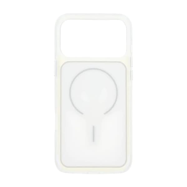 Mobilskal TPU Bumper med Magsafe för iPhone 17 Pro Max - Vit