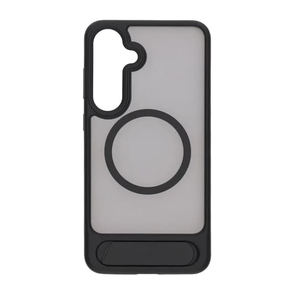 MagSafe-cover med stativ til Samsung Galaxy S25 Plus - Sort