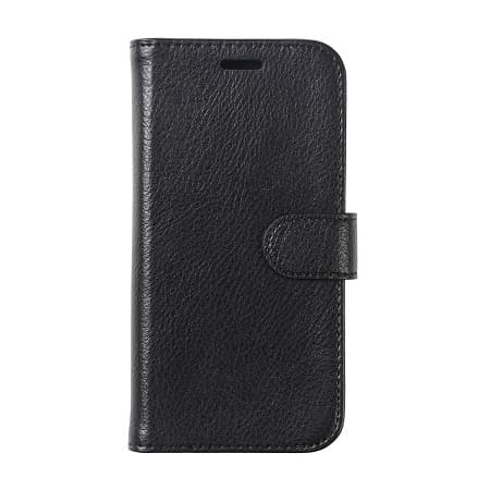 Samsung S7 Edge Pung Etui Læder med Stand - Sort