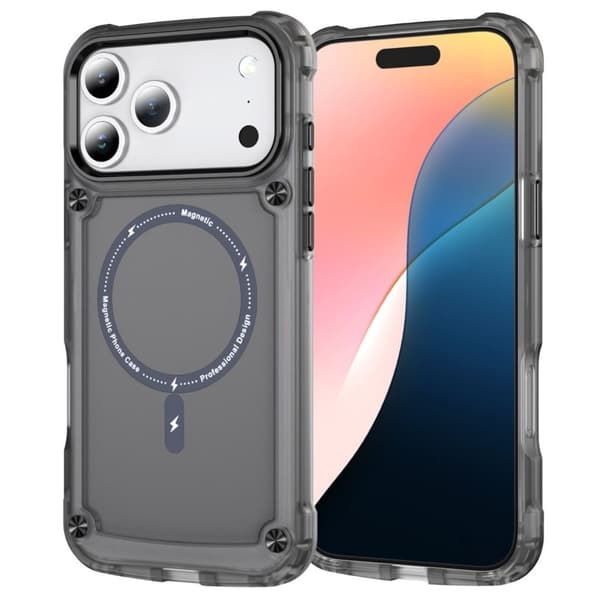 iPhone 17 Pro MagSafe-kompatibelt cover - Transparent sort